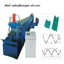 Automatic highway guardrails roll forming machine China supplier
